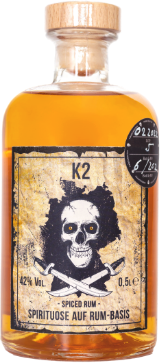 Spiced Rum, White Rum, Rum online kaufen, Rum aus Deutschland kaufen, K2 Spirituosen